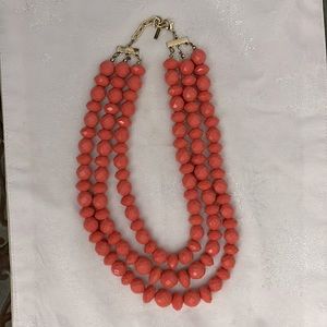 Sugarfix By Baublebar 3 Strand Coral Bead Necklace
